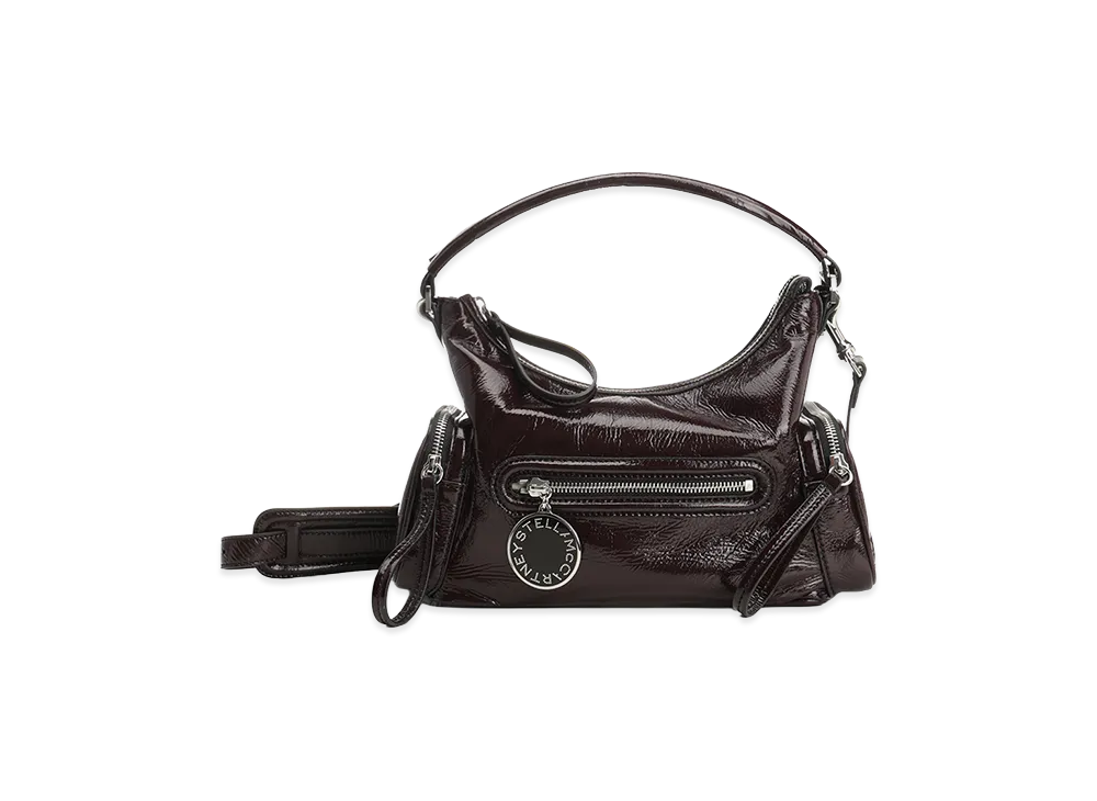 STELLA McCARTNEY Women's Small Dartmoor Crossbody Bag "Brown"
