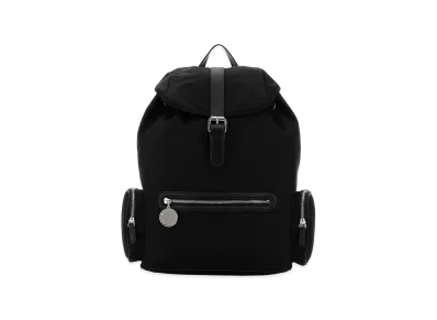 STELLA McCARTNEY Women's Canvas Dartmoor Backpack "Black"