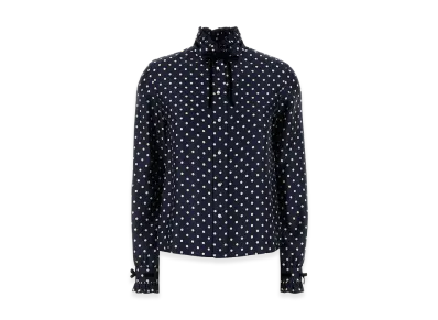 Valentino Women's Satin Shirt "Printed"