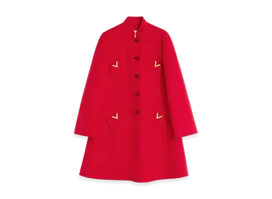 Valentino Garavani Women's Coats "Red"