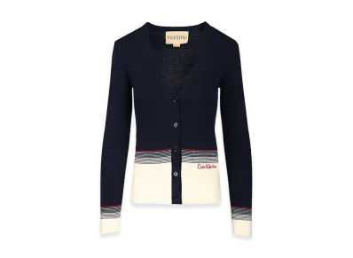 Valentino Women's Chez Cardigan "Blue"