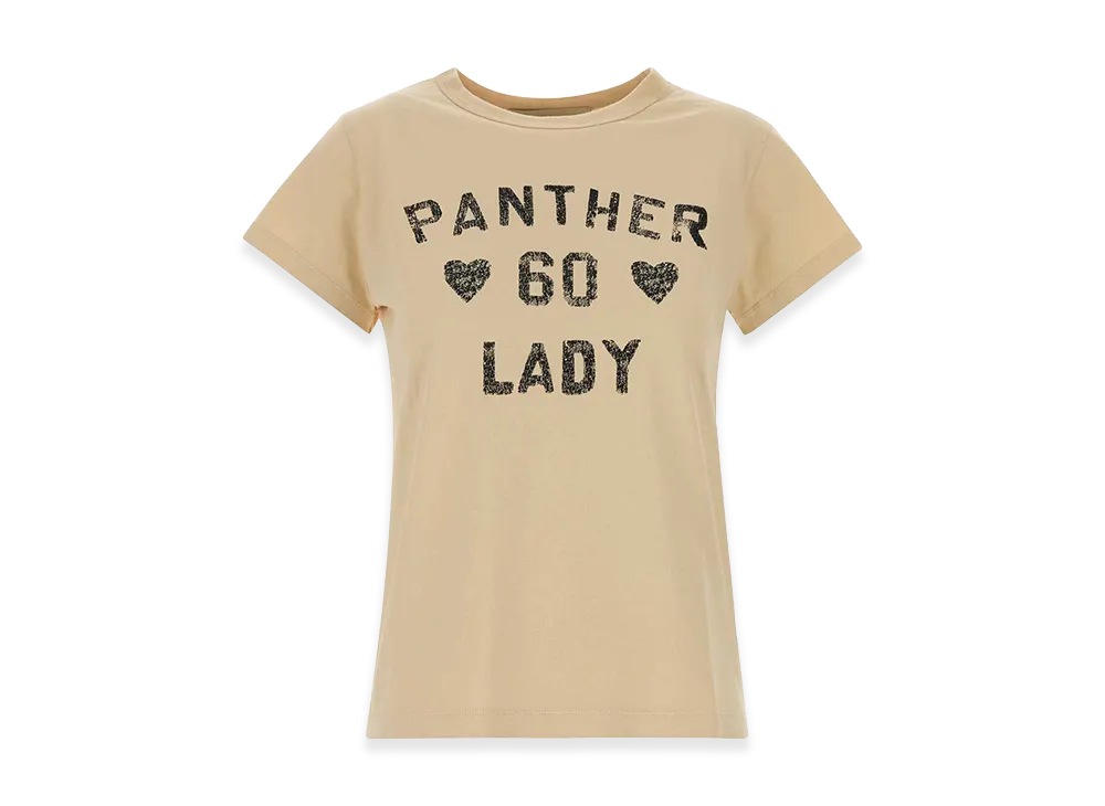 Valentino Women's Cotton T-Shirt "Cream/Yellow"