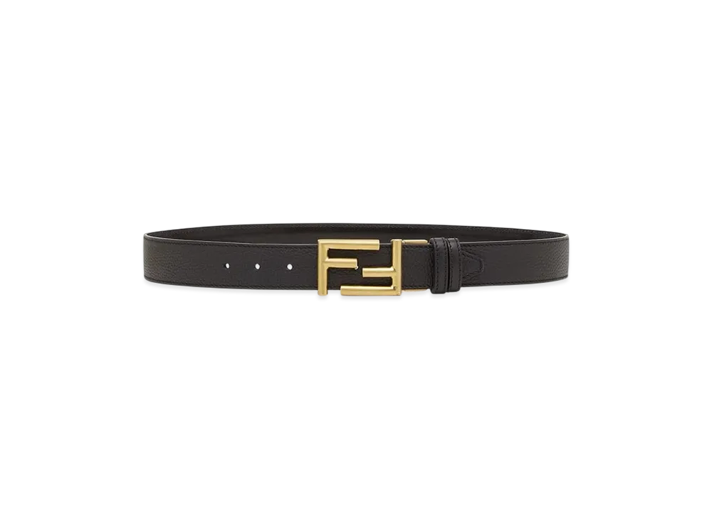 Fendi FF Logo Buckle Belt "Black"
