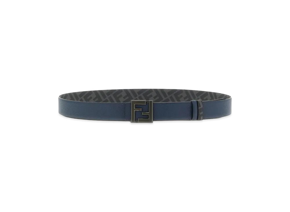 FENDI FF Reversible Belt "Blue/Multicolor"