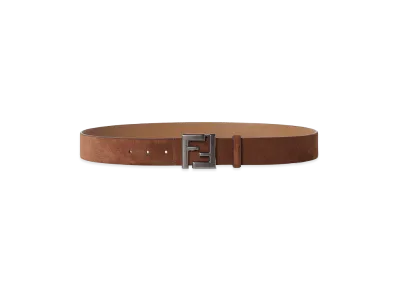 FENDI Squared FF Belt "Brown"