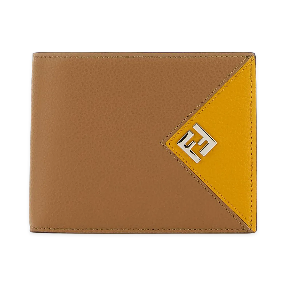 FENDI Wallet "Yellow Brown"