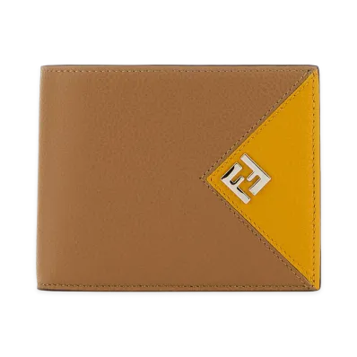 FENDI Wallet "Yellow Brown"