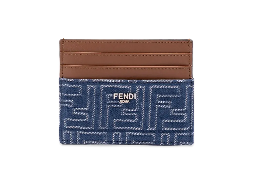 正規品 フェンディ FENDI 財布 Wallet ズッカ キャンバス レザー フェンディ ズッカ フラップ ウォレット 