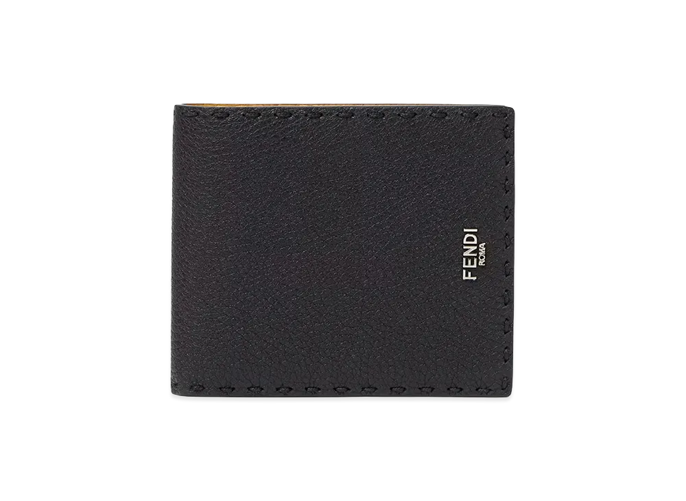 FENDI Bi-Fold Selleria Wallet "Black"