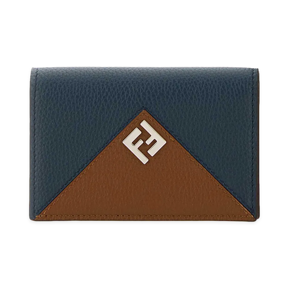 FENDI Wallet "Blue Brown"