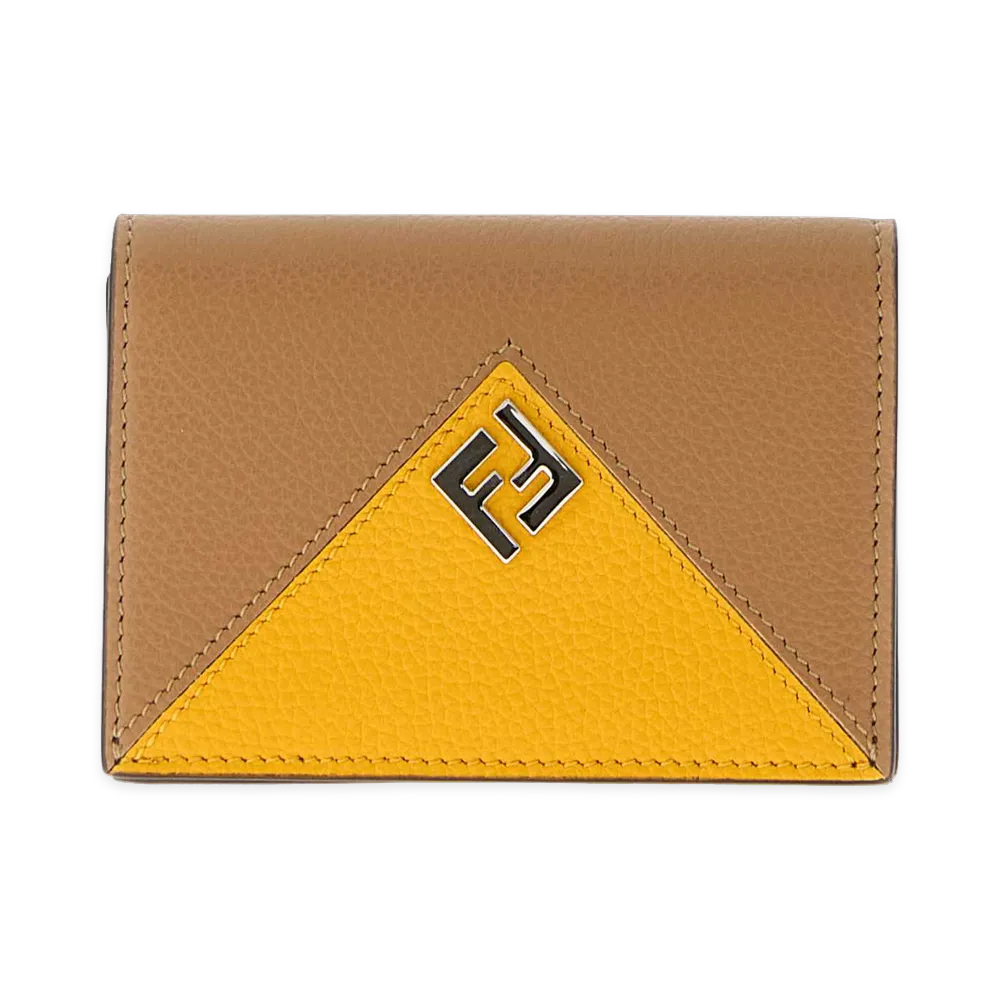 FENDI Wallet "Yellow Brown"