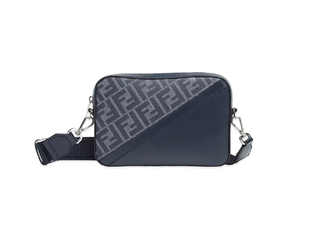 FENDI Diagonal Camera Case "Blue"