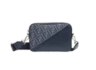 FENDI Diagonal Camera Case "Blue"