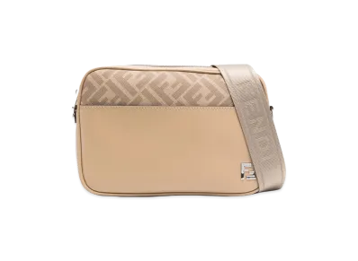FENDI Camera Case Squared FF "Beige"