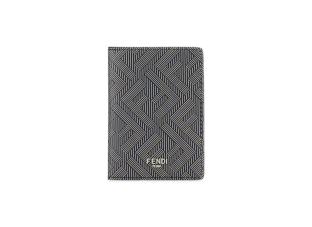 FENDI Leather Shadow Card Holder "Multicolor"