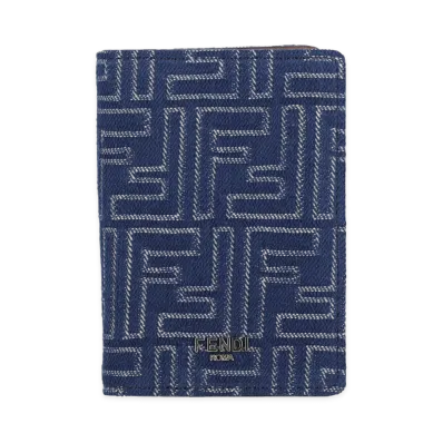 FENDI Wallets "Blue/Gray"