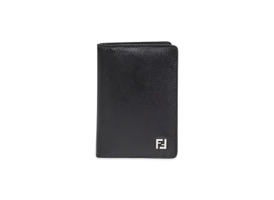 FENDI Squared FF Card Holder "Black"