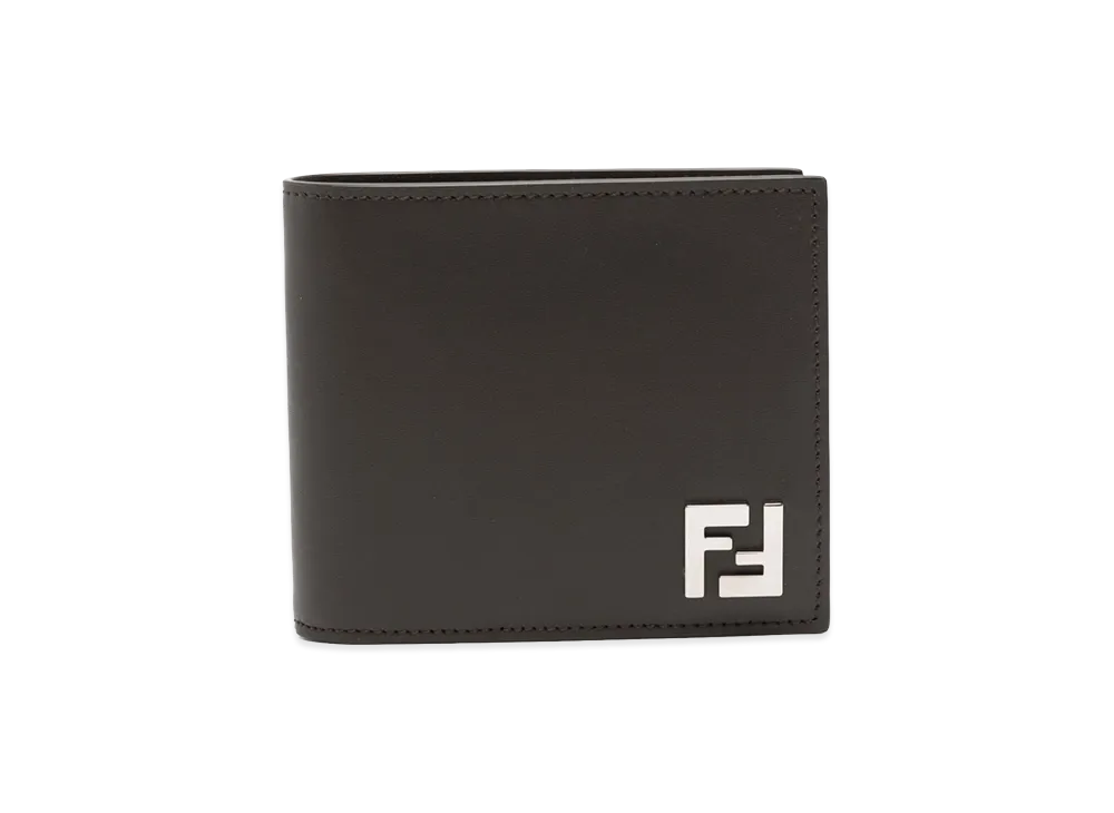 FENDI Squared FF Bifold Wallet "Brown"