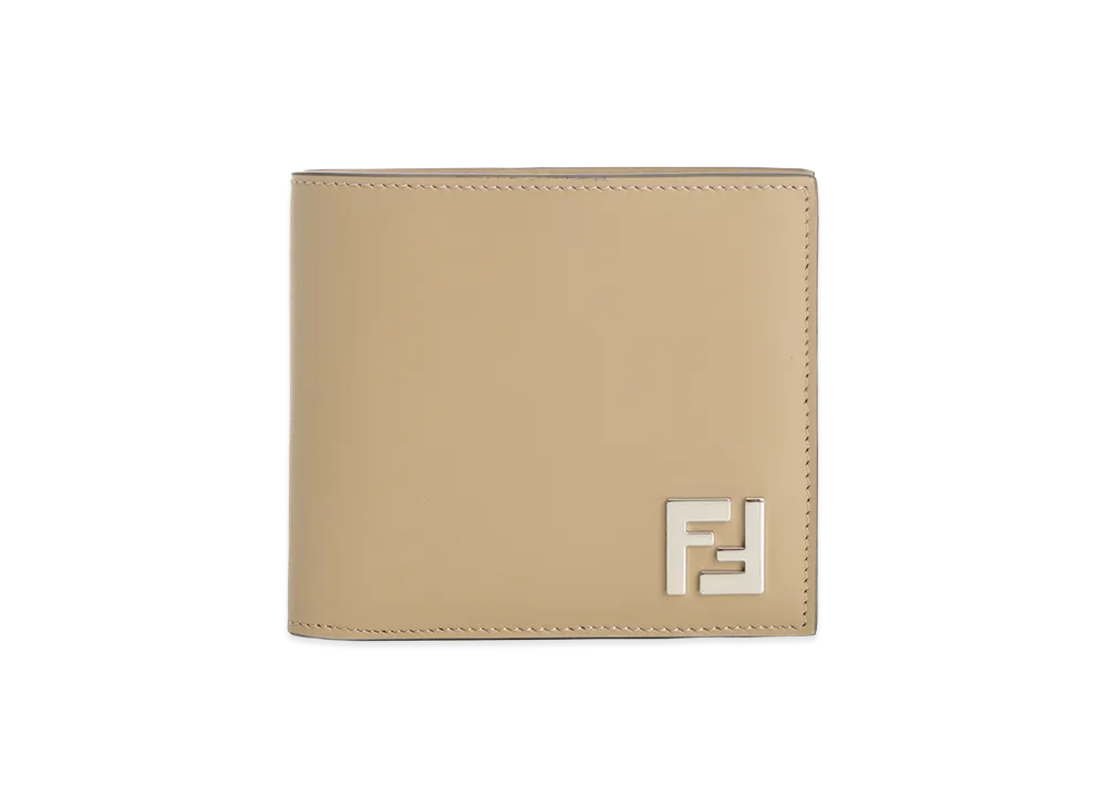 FENDI Squared FF Wallet "Beige"