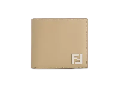 FENDI Squared FF Wallet "Beige"