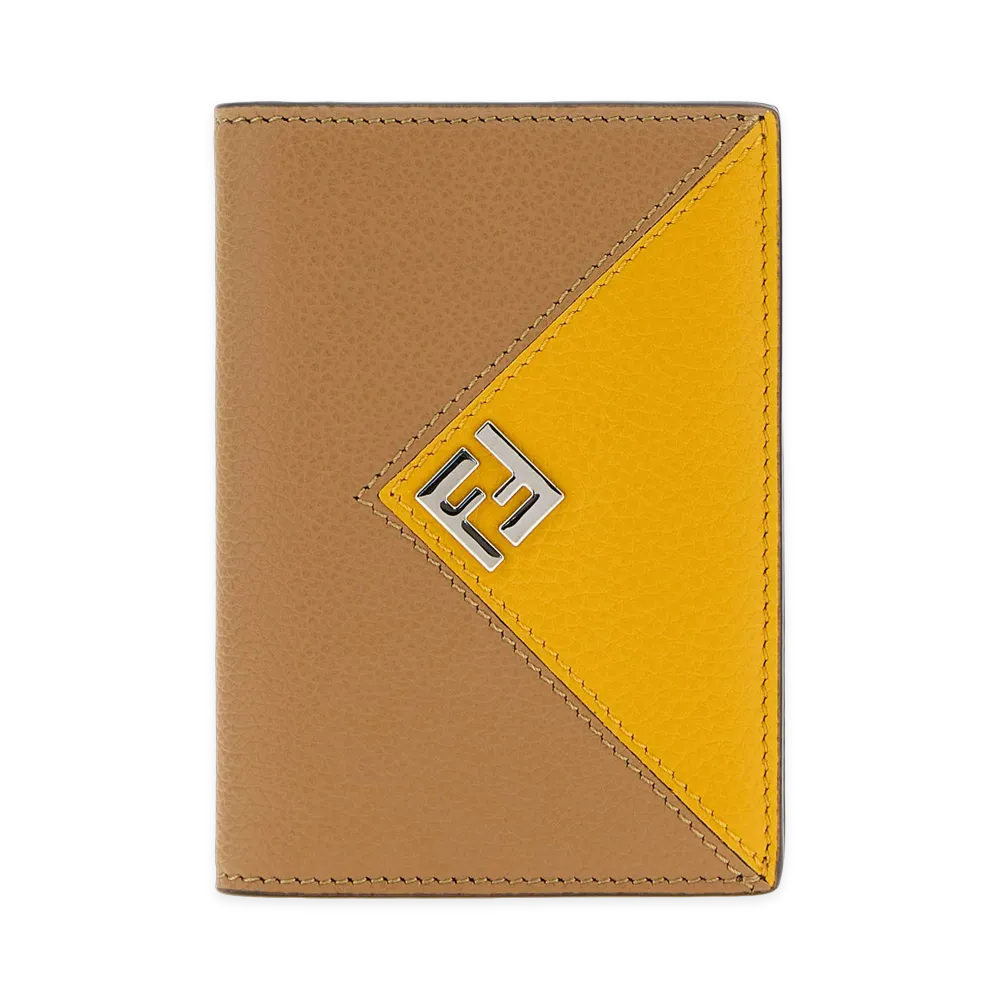 FENDI Wallet "Yellow Brown"