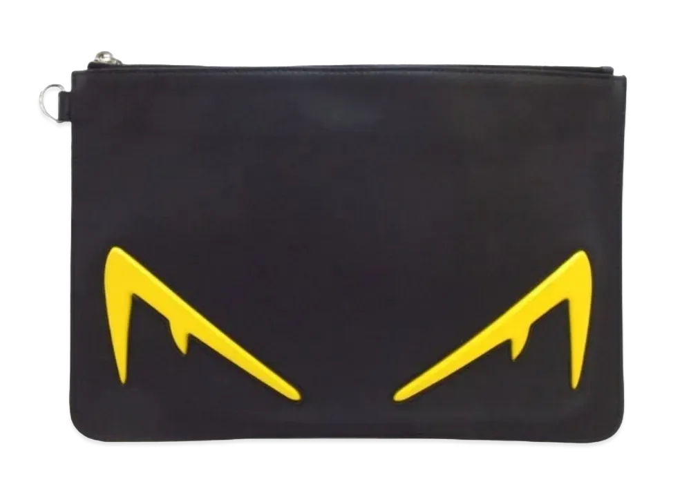 FENDI Bugs Bag Clutch Bag "Black"