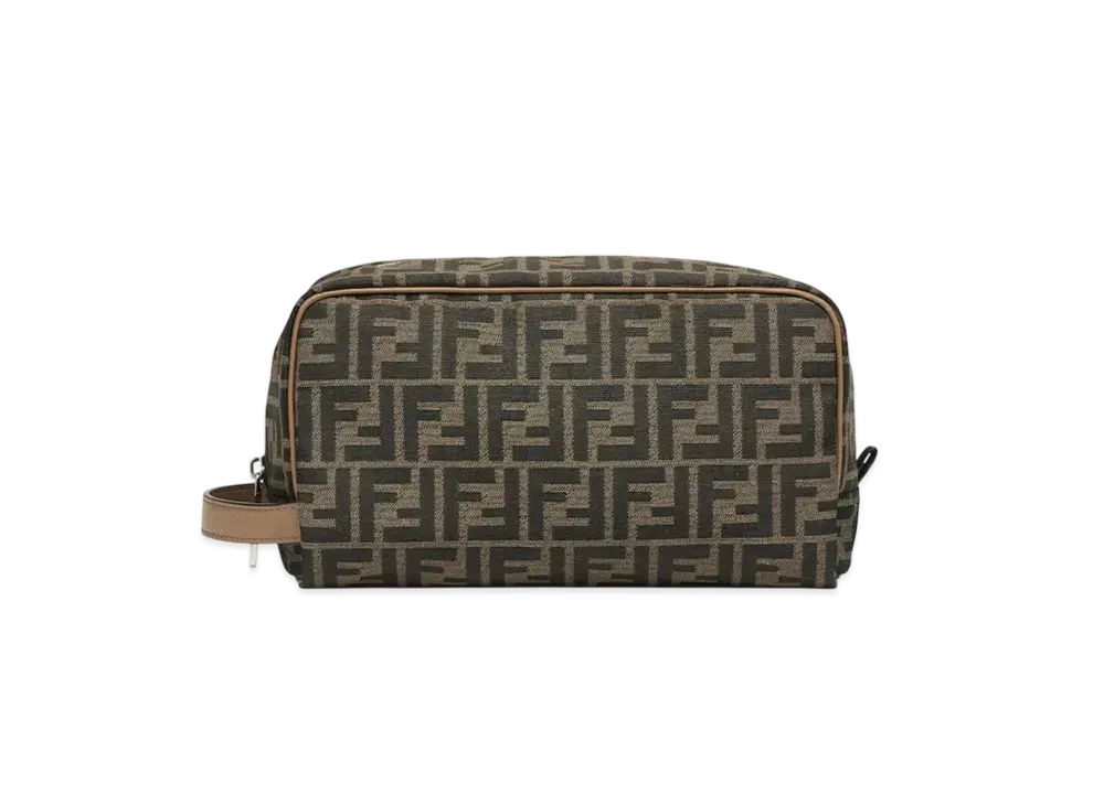 フェンディ FFポーチ FFジャカードファブリック 