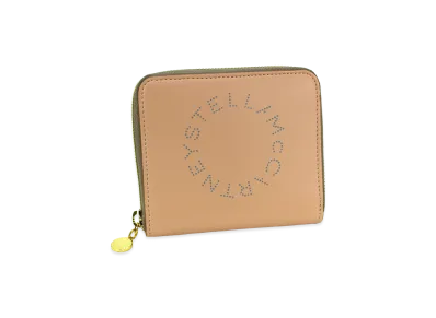 STELLA McCARTNEY Women's Stella Logo Vegan Leather Cruelty-Free "Blush"