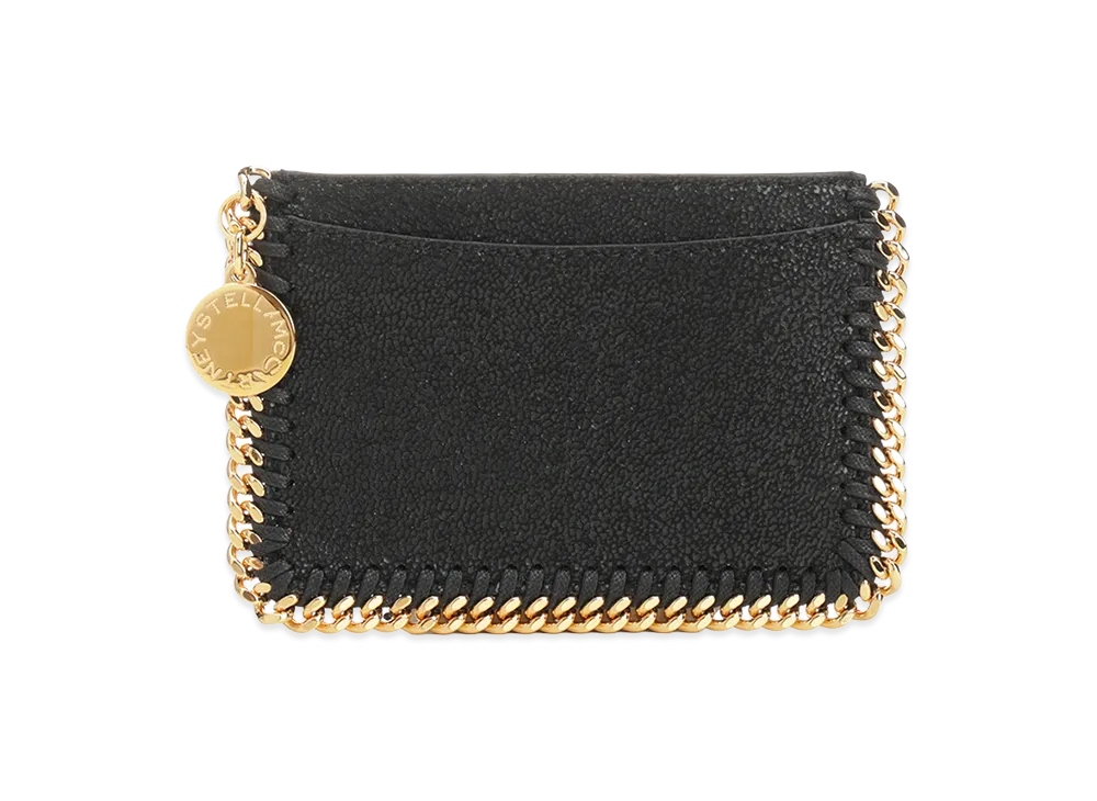 STELLA McCARTNEY Women's Card Holder Falabella "Black"