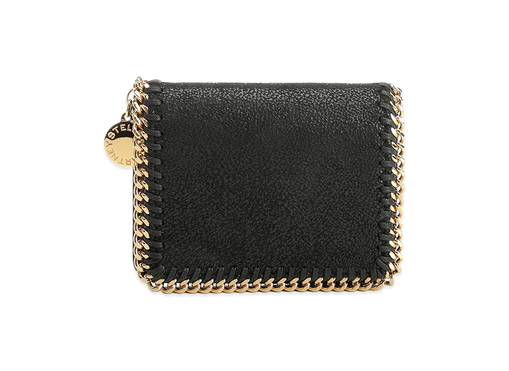 STELLA McCARTNEY Women's Falabella Bi-Fold Wallet "Black"