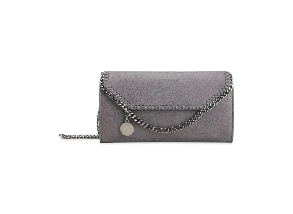 STELLA McCARTNEY Women's Falabella Continental Wallet "Gray"