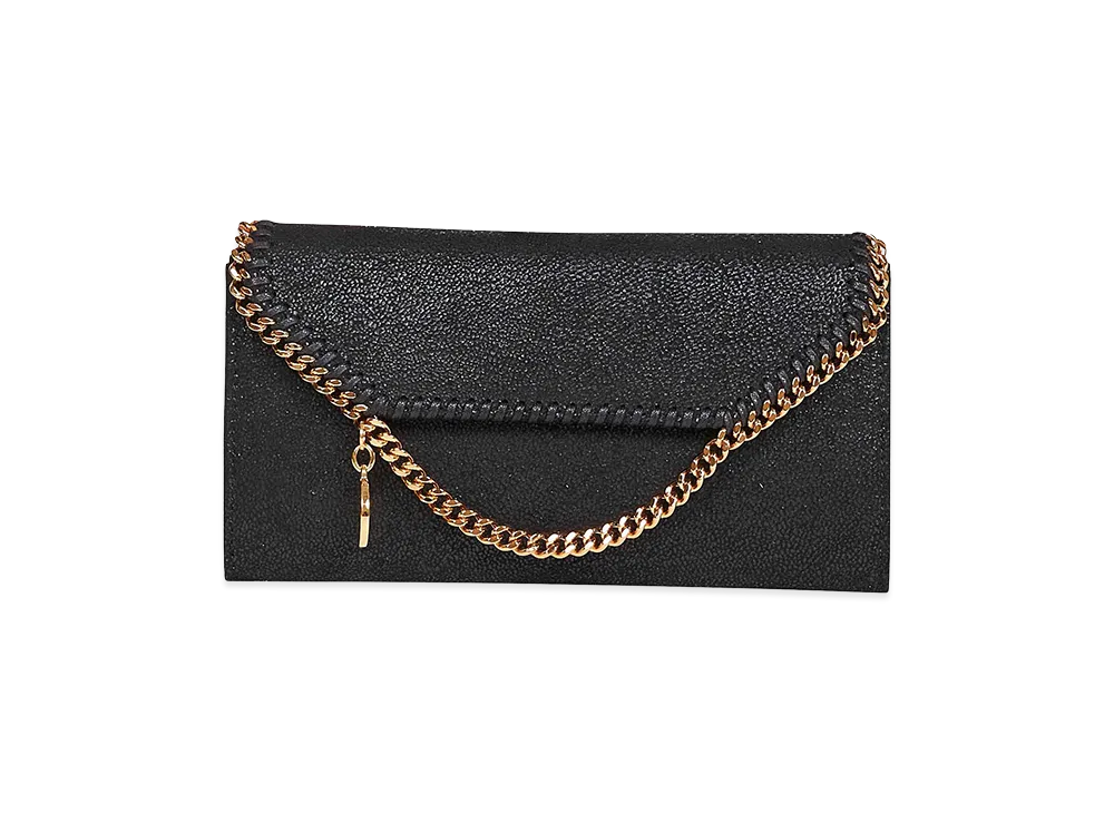 STELLA McCARTNEY Women's Falabella Continental Wallet "Black"