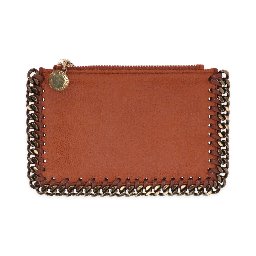 STELLA McCARTNEY Women's Card Holder "Tangerine"