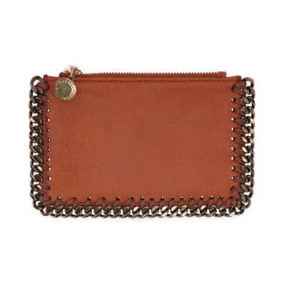 STELLA McCARTNEY Women's Card Holder "Tangerine"