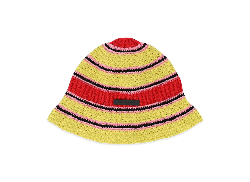 STELLA McCARTNEY Women's Embroidered Crochet Hat "Multicolor"