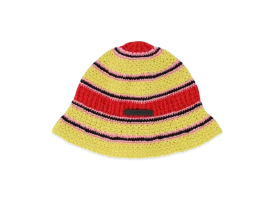 STELLA McCARTNEY Women's Embroidered Crochet Hat "Multicolor"