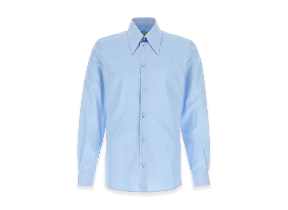 Valentino Poplin Shirt "Light Blue"