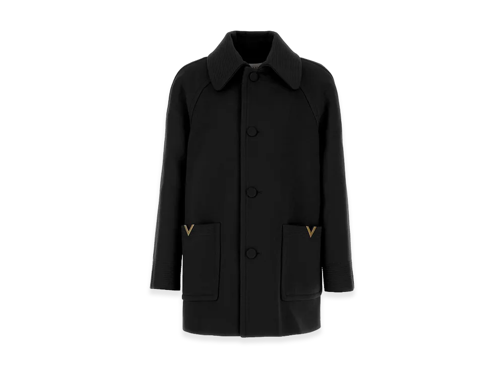 Valentino Wool Coat "Black"