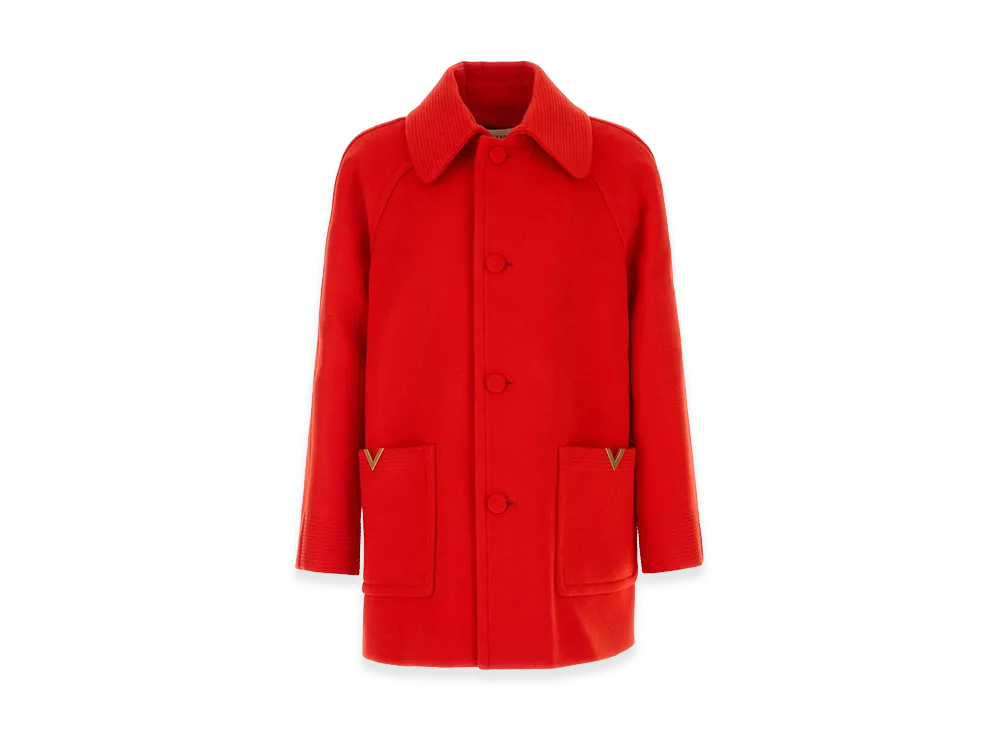 【1度のみ着用・美品】RED VALENTINO コート VALENTINO - ヴァレンティノ RED VALENTINO コート ステンカラーコート