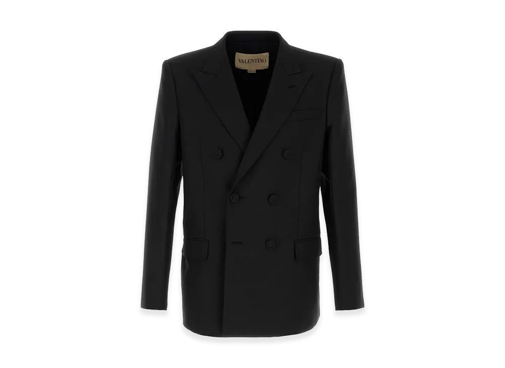 Valentino Polyester Blend Jacket "Black"