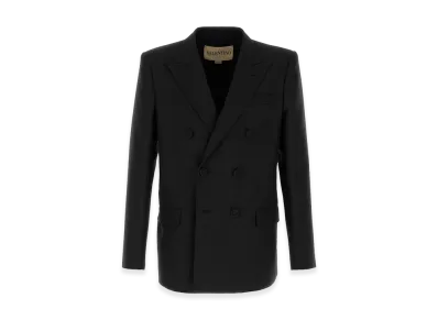 Valentino Polyester Blend Jacket "Black"
