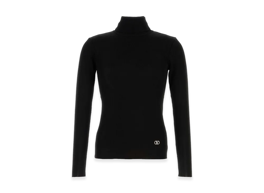 Valentino Viscose Sweater "Black"