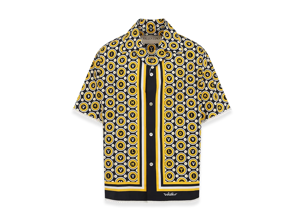 Valentino Bowling Shirt "Nero"
