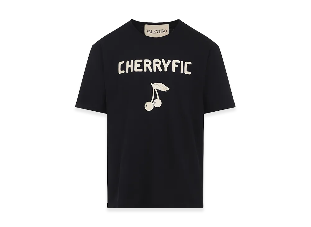 Valentino Cherryfic T-Shirt "Nero"