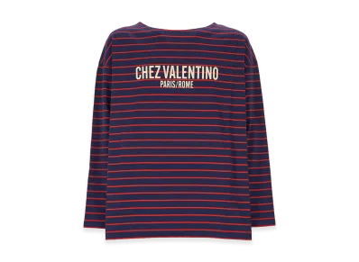 Valentino T-Shirts "Navy/Red"