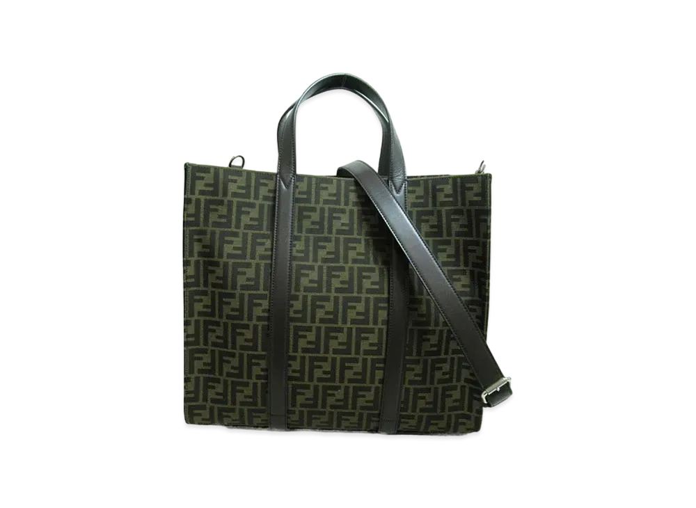FENDI Zucca Tote Bag "Brown"