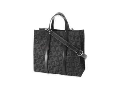 FENDI Tote Bag/Shopping Bag "Black/Grey"