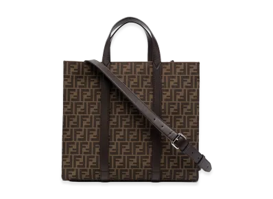 FENDI Women's FF Shopping Bag "Brown"