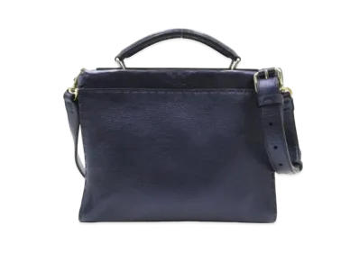 FENDI Serelia Peekaboo Fit Mini Monster 2Way Shoulder Bag "Navy"