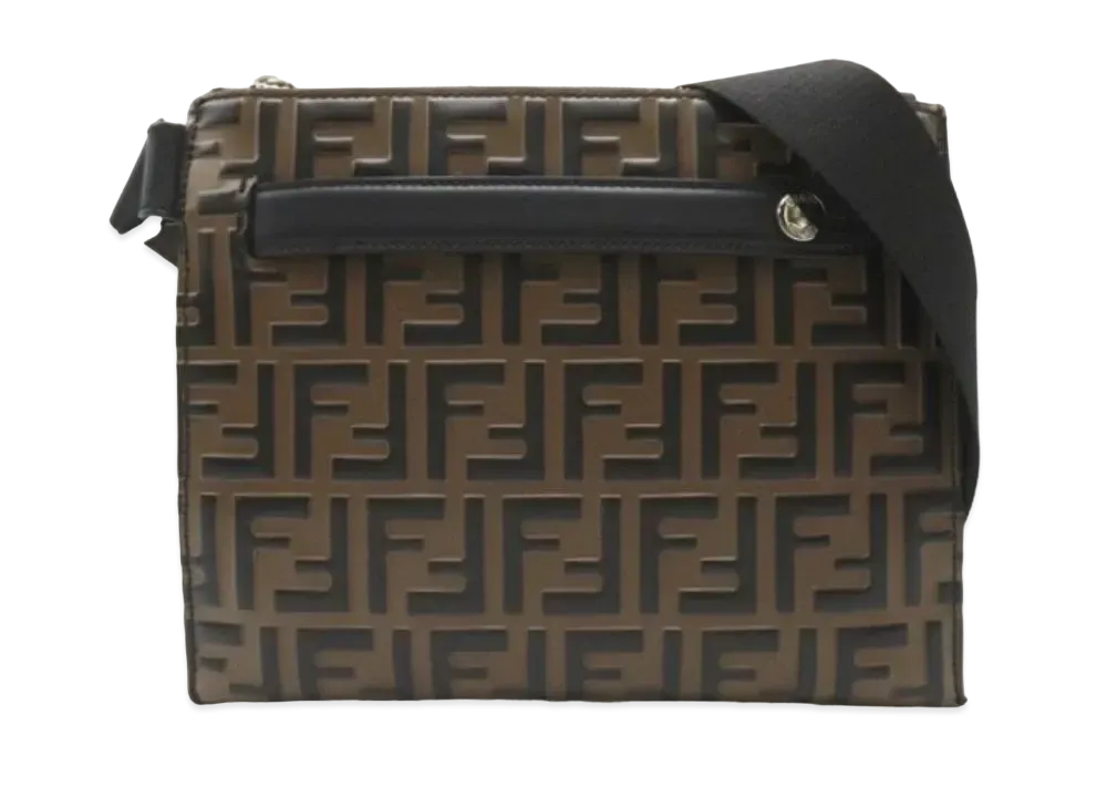 FENDI Zukka Body Bag Shoulder Bag "Brown"